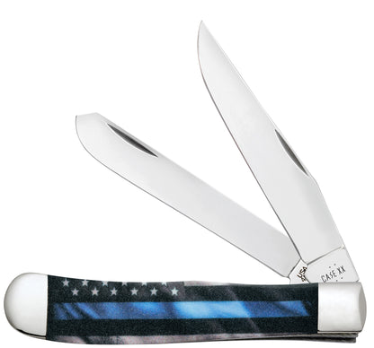 Stripes of Service Color Infusion Trapper front view.