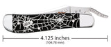 Halloween Smooth Black Synthetic RussLock® Dimensions