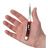 Limited XX® Edition XXXVII Barnboard Jig Old Red Bone Medium Stockman  Knife in Hand