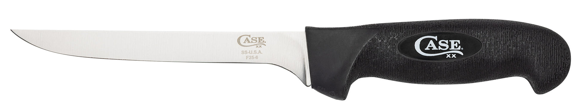 Case® | Fillet Knife 6" showing the front of the knife with the blade pointing left.