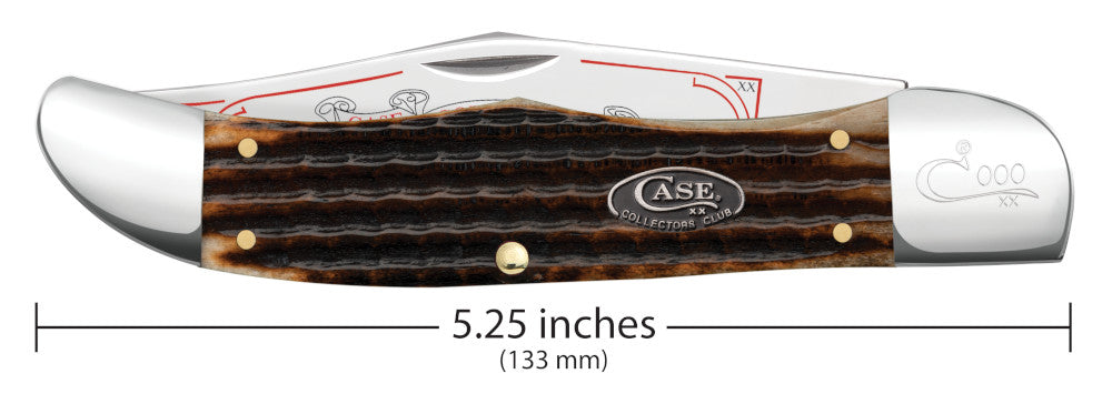 CCC® Second Cut Jig Dark Molasses Bone Folding Hunter