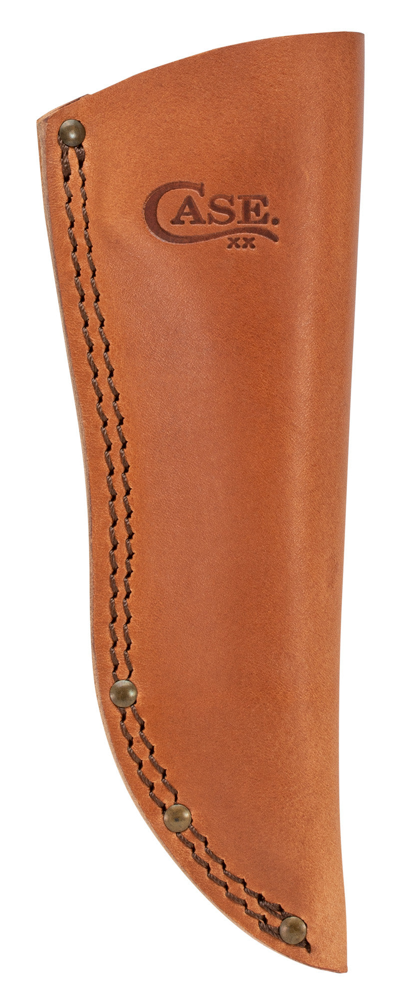 Front view of Genuine leather sheath (included)