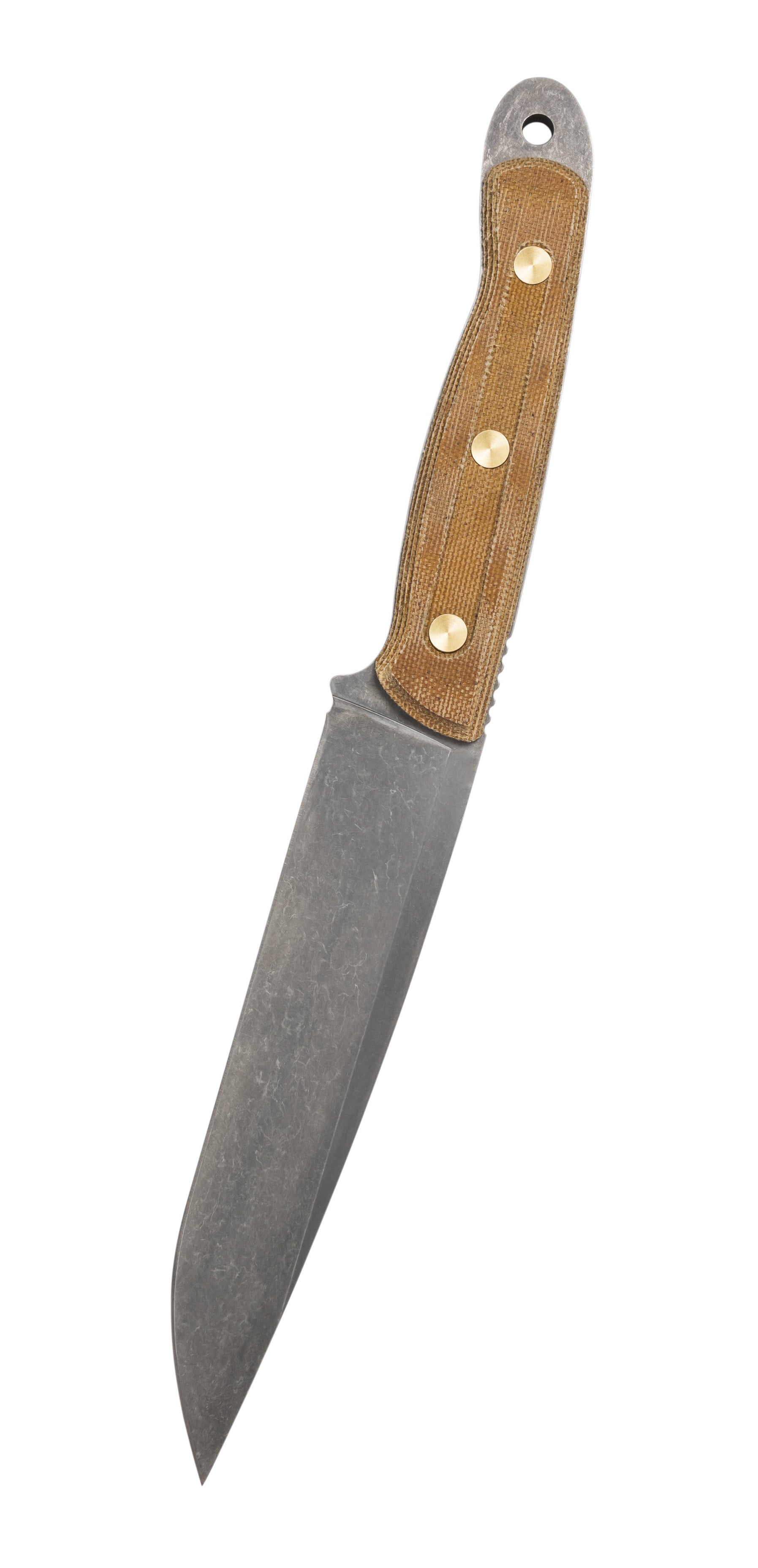 Roland Welker Smooth Natural Micarta® 100 Back View