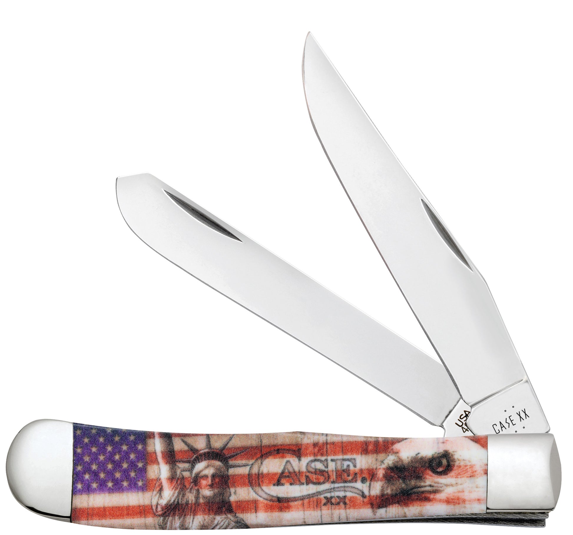 Patriotic Color Infusion Trapper front view