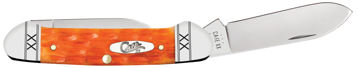 Crandall Jig Cayenne Bone Canoe Knife Open