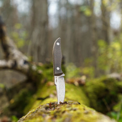 OD Green Burlap Micarta® Hunter CT1 Front View