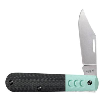 CCC® Black and Teal G-10 Crossroads Barlow Front View
