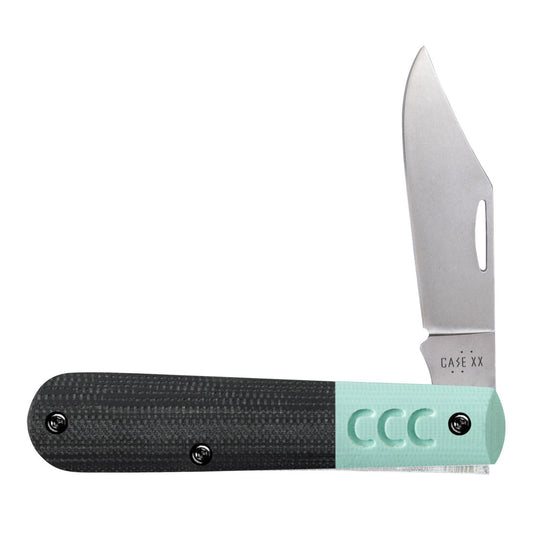 CCC® Black and Teal G-10 Crossroads Barlow Front View