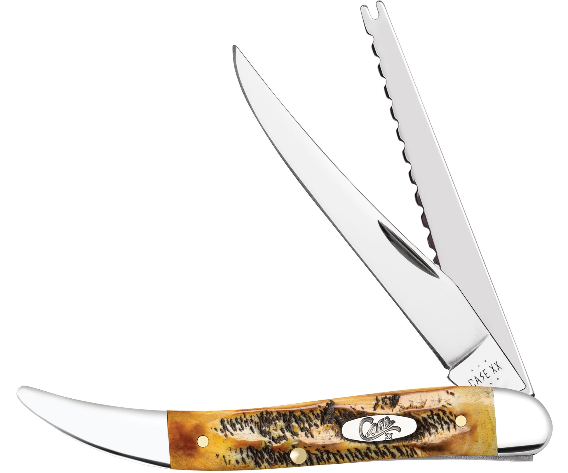 case fishing knife with lure in gift tin Case®