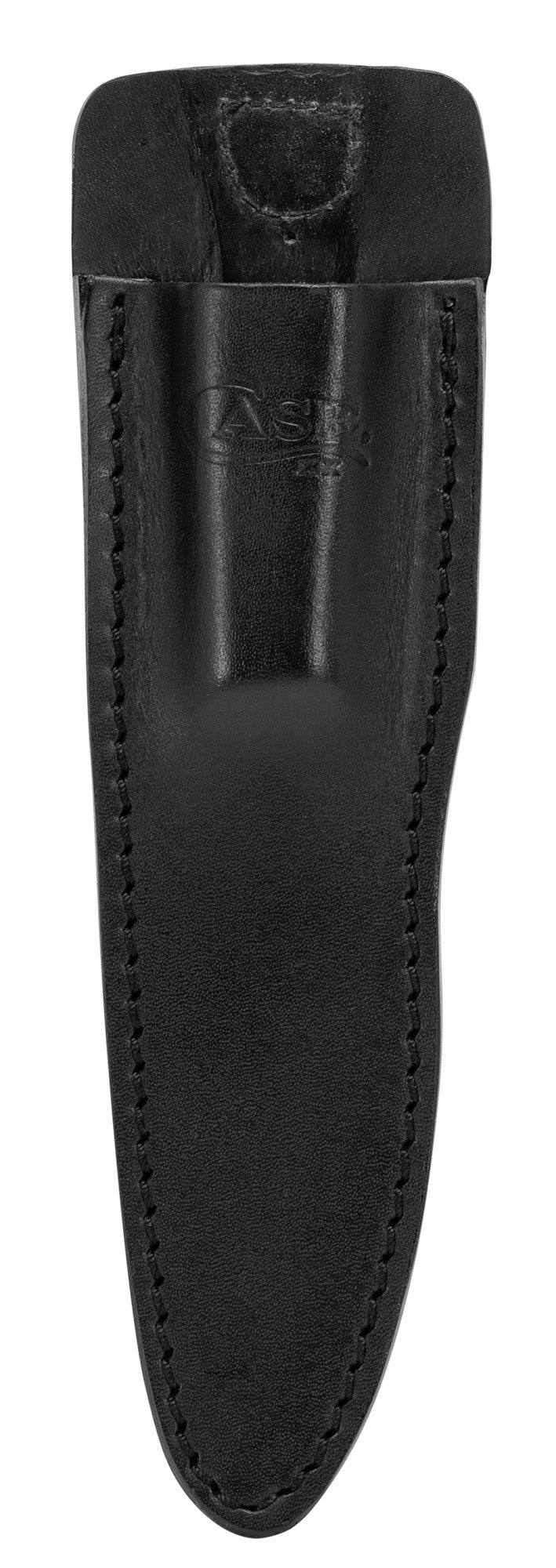 Front view of Genuine leather sheath (included)