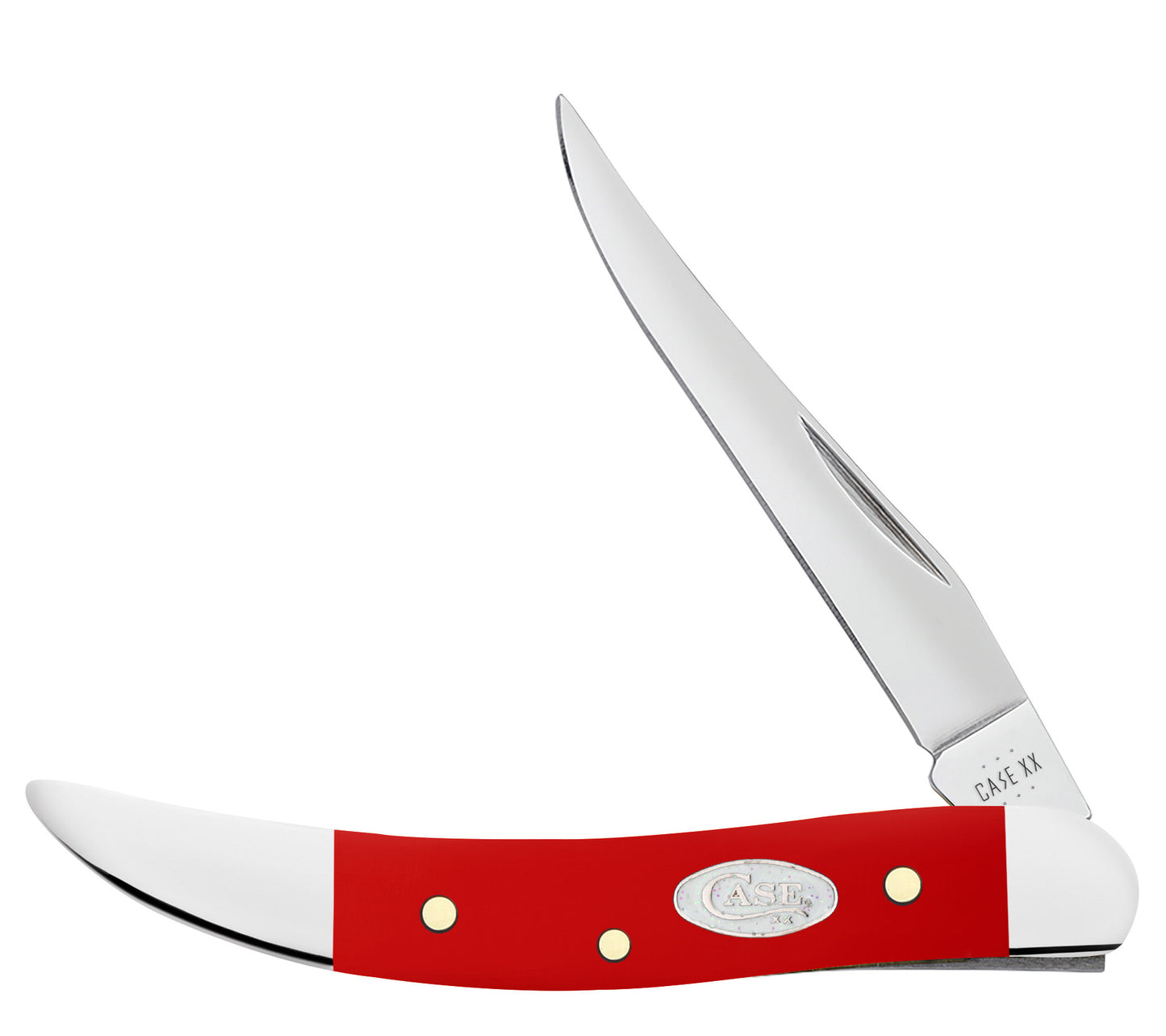 SparXX™ Smooth Red Synthetic Small Texas Toothpick front view.