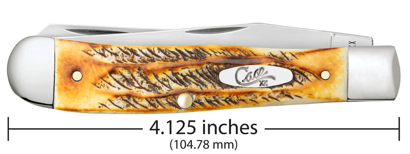 Case Knives-6.5 BoneStag® Mini Trapper