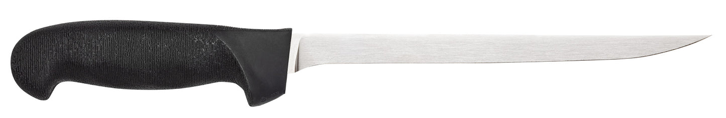 Case® | Fillet Knife 8" showing the back of the knife with blade pointing right.