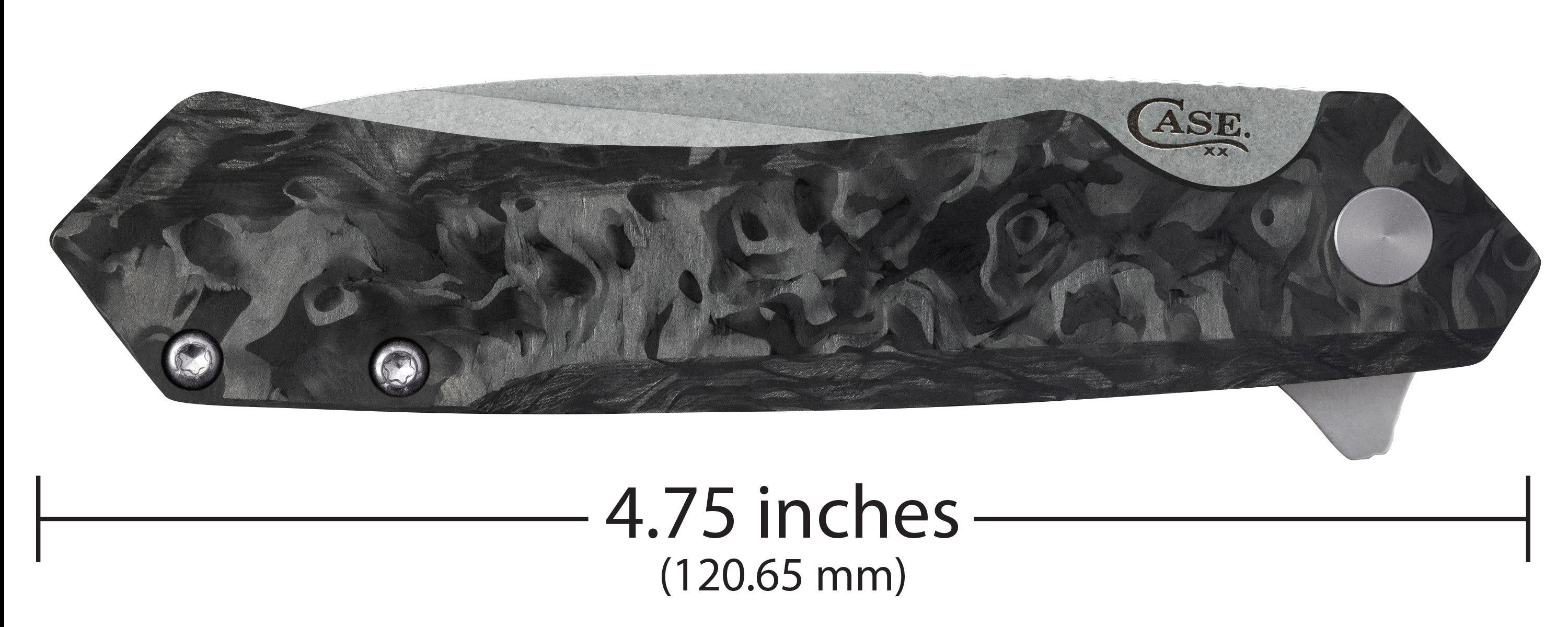Black Marbled Carbon Fiber Kinzua® Dimensions
