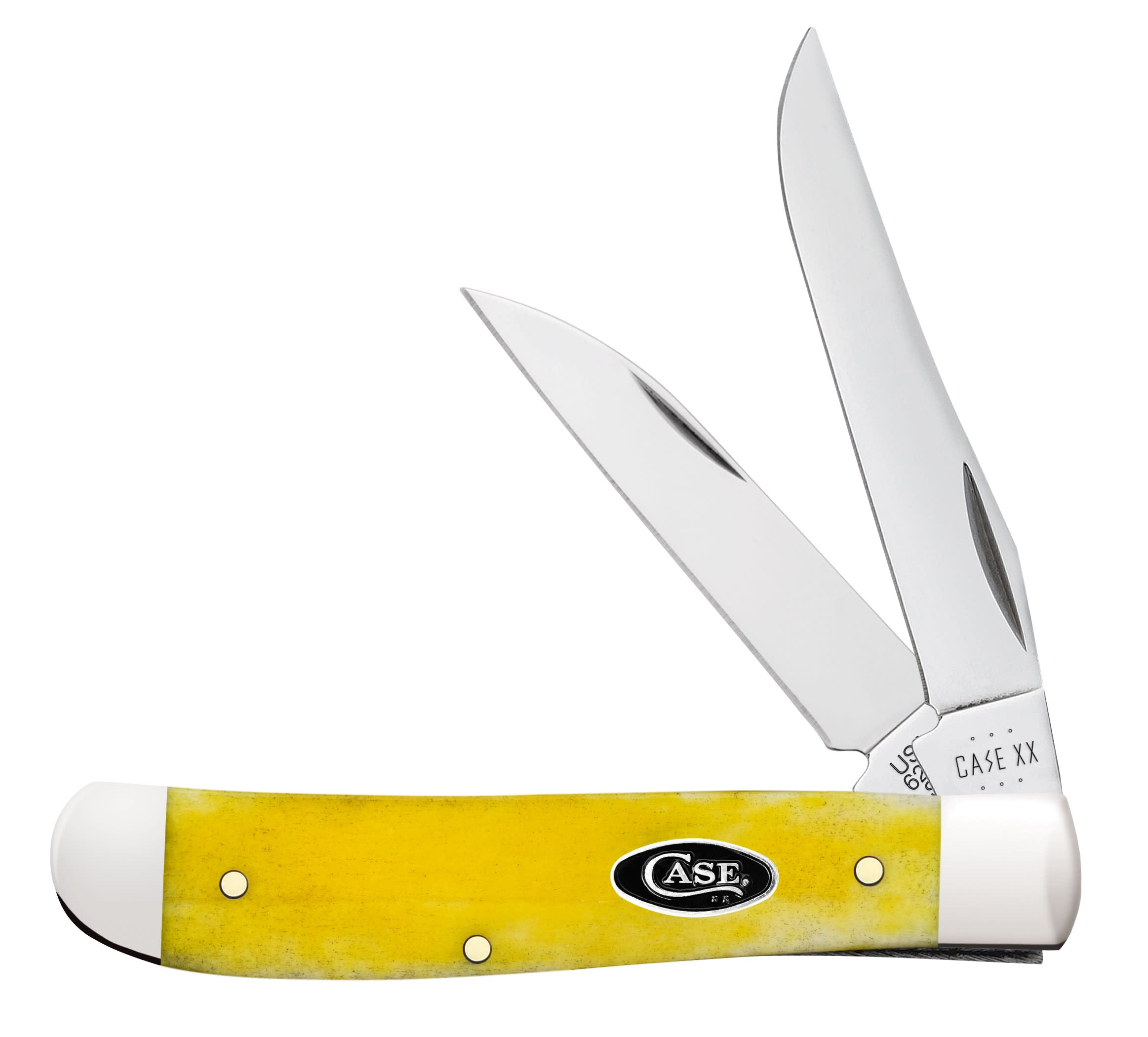 Case®  Smooth Yellow Bone Mini Trapper Knife –