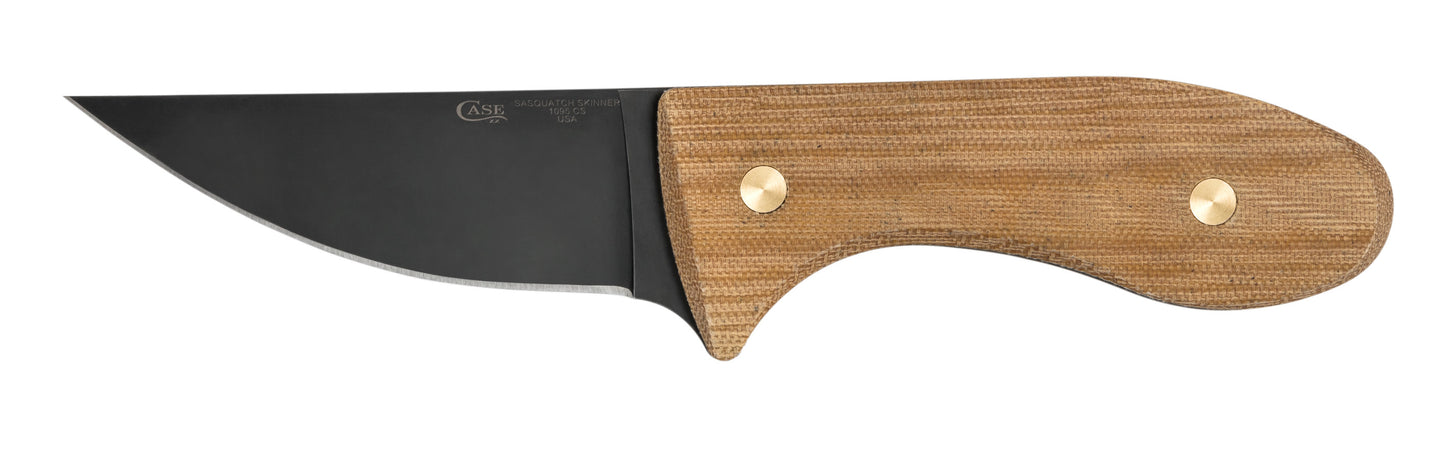 Laramy Miller Smooth Natural Micarta® Sasquatch Skinner Side View