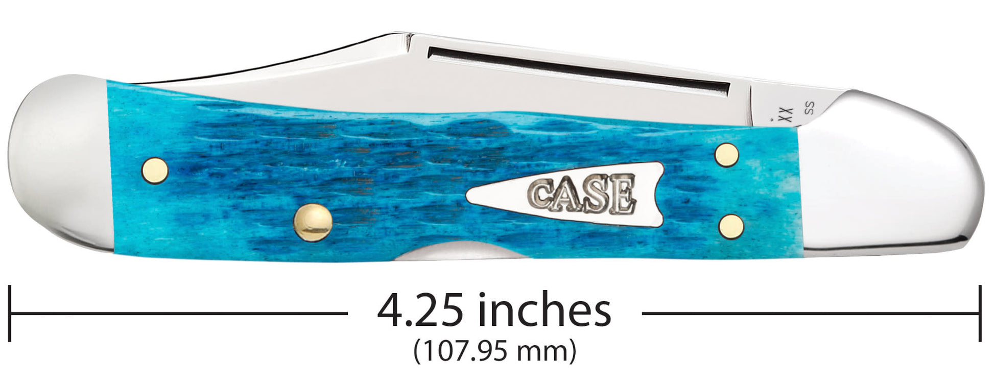 Crandall Jig Sky Blue Bone CopperLock® Dimensions