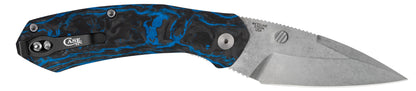 Blue and Black Carbon Fiber Westline® Open (Back)