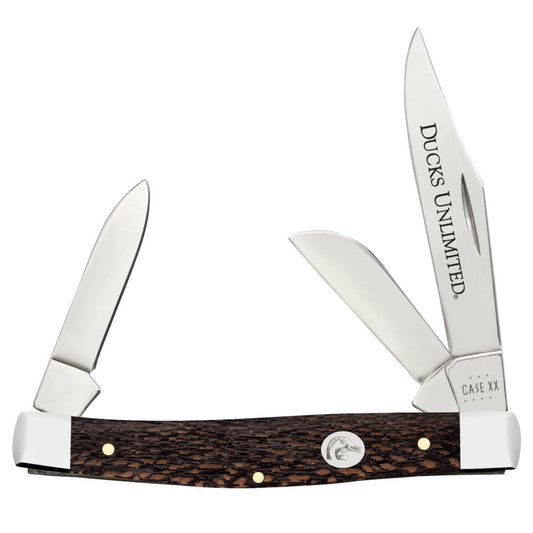 Ducks Unlimited® Smooth Black Sycamore Wood Medium Stockman front view