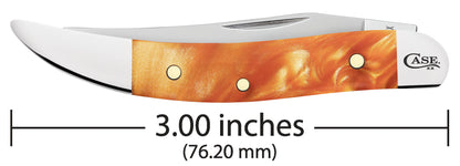 Smooth Copper Kirinite® Small Texas Toothpick dimensions.