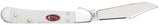 SparXX™ Standard Jig White Synthetic Mini CopperLock® Knife Open
