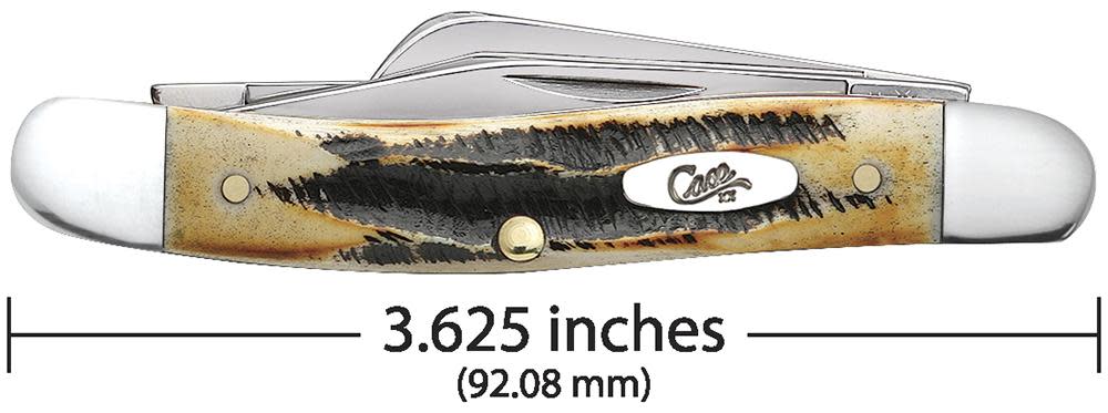 Case 6.5 BoneStag® Medium Stockman Knife Dimensions