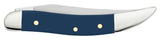 Smooth Navy Blue Synthetic Small Texas Toothpick