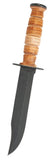 Grooved Leather USMC® Knife