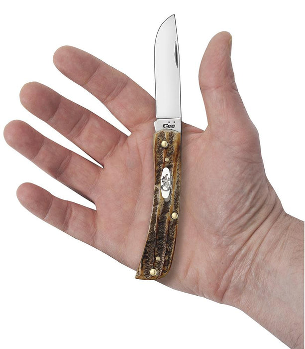 Case 6.5 BoneStag Sod Buster Jr Pocket Knife