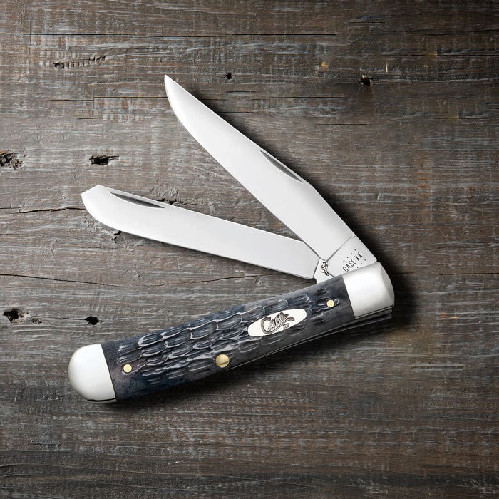 Case®  Pocket Worn® Crandall Jig Gray Bone Trapper Knife
