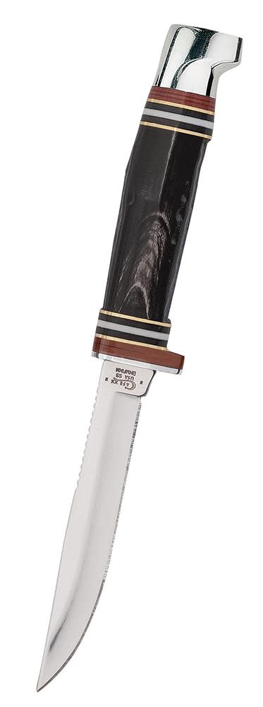 Buffalo Horn Mini Finn Hunter Knife