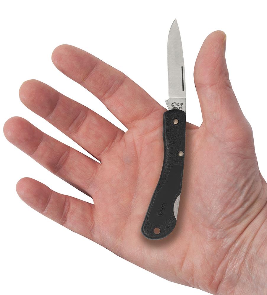 Lightweight Synthetic Mini Blackhorn® Knife in Hand
