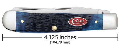 Rogers Jig Navy Blue Bone Trapper Knife Dimensions