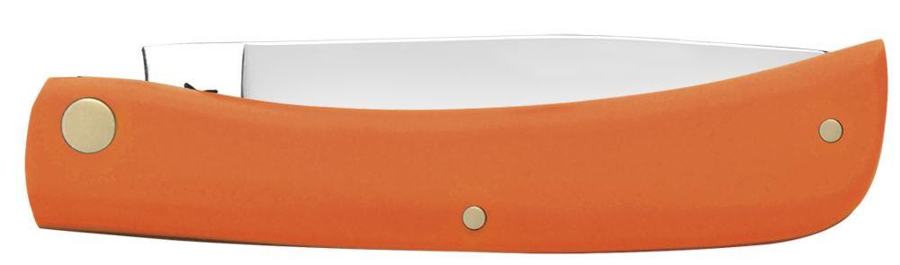 Orange Synthetic Sod Buster® Jr Knife Closed