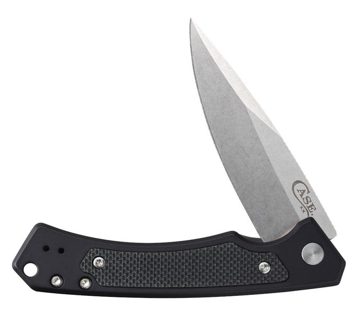 Black Anodized Aluminum G-10 Marilla® Knife Open