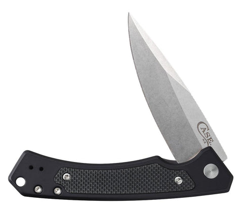 Black Anodized Aluminum G-10 Marilla® Knife Open