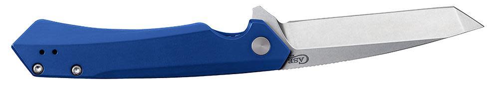 Blue Anodized Aluminum Kinzua® Knife Front