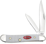 SparXX™ Standard Jig White Synthetic Peanut Knife Front View