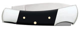 BSA® Embellished Smooth Black Synthetic Lockback Knife Closed