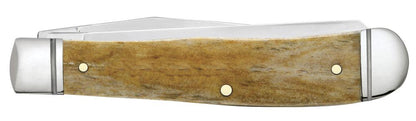 Smooth Antique Bone Trapper Knife Closed