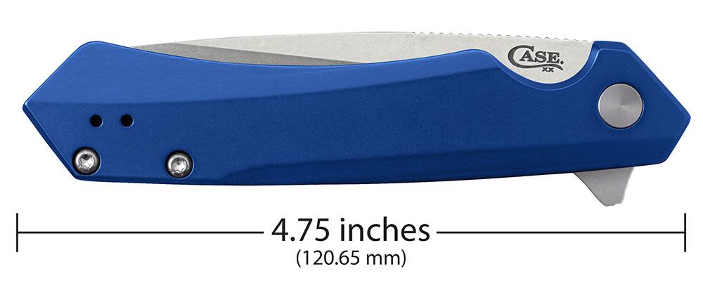 Blue Anodized Aluminum Kinzua® Knife Dimensions