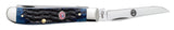 BSA® Eagle Scout® Gift Tin Standard Jig Blue Bone Mini Trapper Knife Open