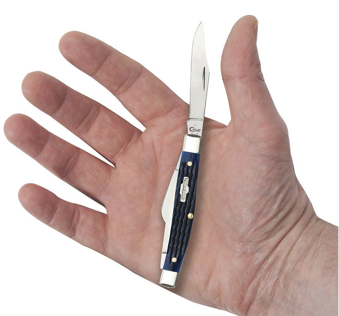 Case Amber Bone Pocket Knife - Medium Stockman