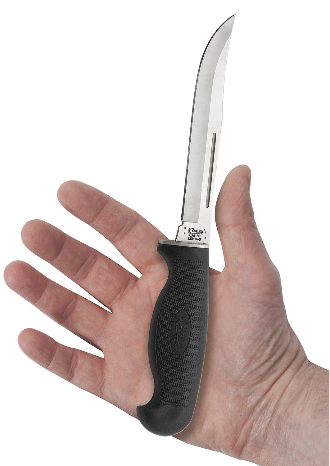 Lightweight 5" Utility Hunter Knife in Hand