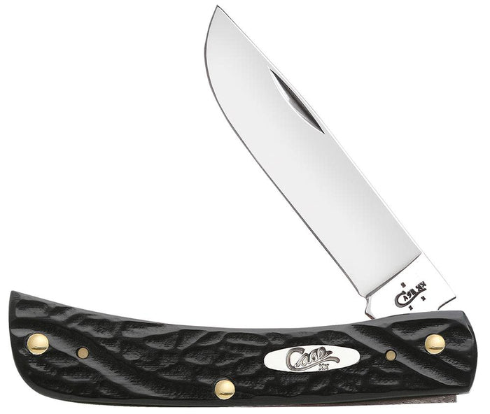 Case®  Jigged Rough Black® Synthetic Sod Buster Jr® Knife