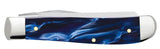 Blue Pearl Kirinite® Mini Trapper Knife Closed