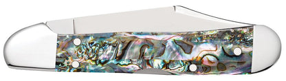 Abalone Mini CopperLock® Knife Closed