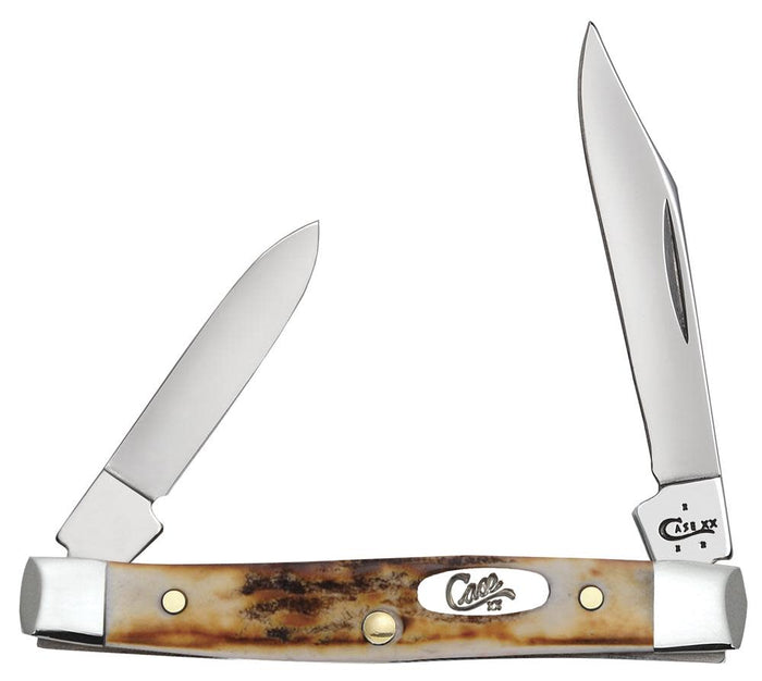 Genuine Stag Small Pen Knife Front View