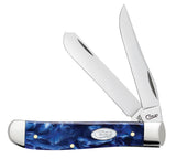 Blue Pearl Kirinite® Mini Trapper Knife Front View