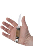 Leather Mini FINN Hunter Knife in Hand